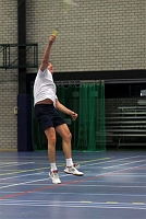  Met het hele gewicht in de slag